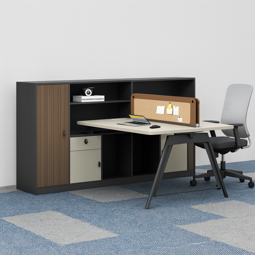 Compact Cubicle Work Desk