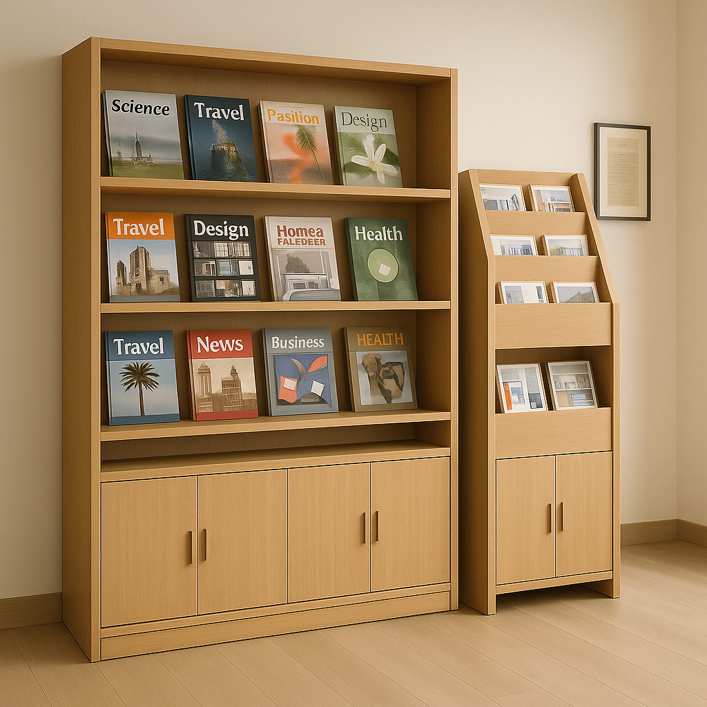 Magazine Display Rack
