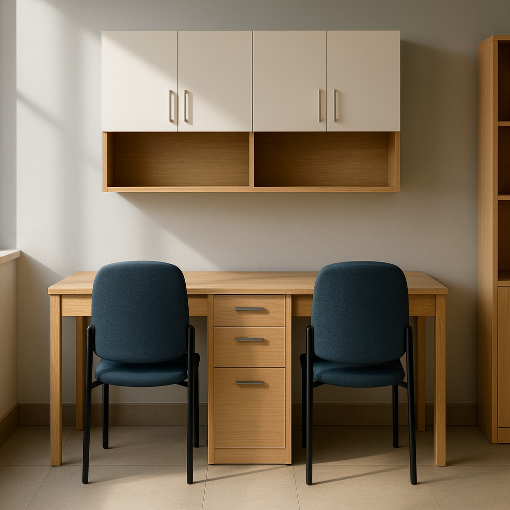 Study Table (Dual Seater)