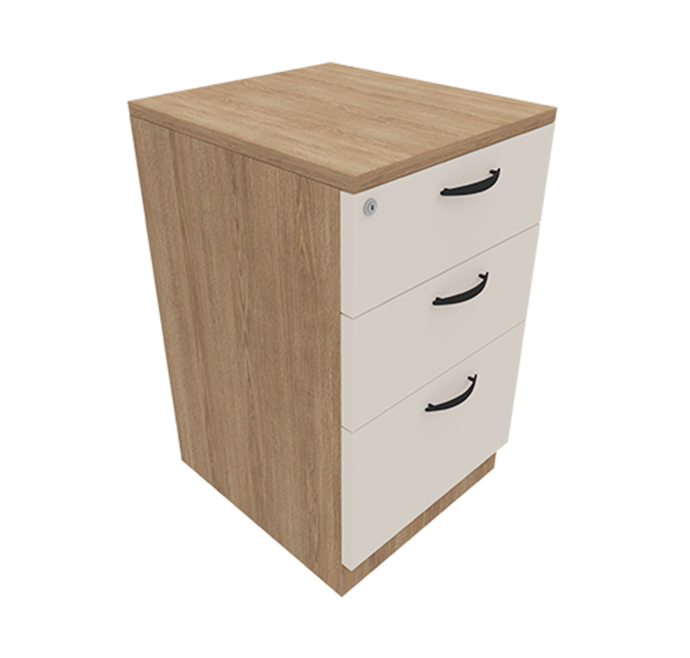 3 Drawer Pedestal