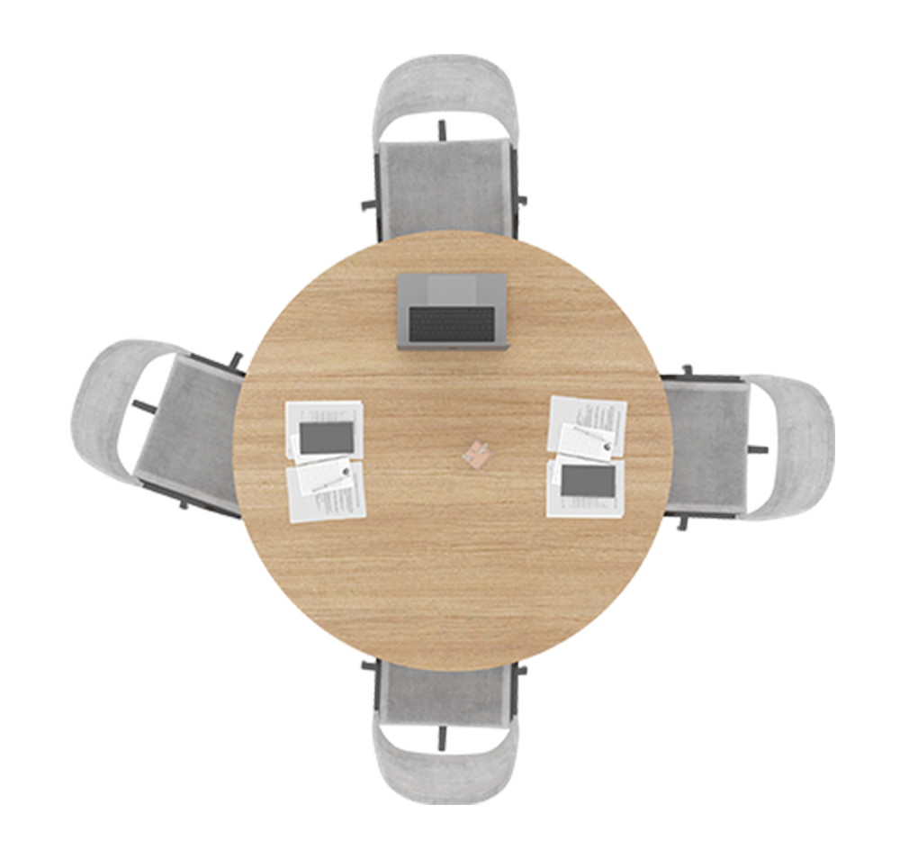 Eclipse Round Collab Table