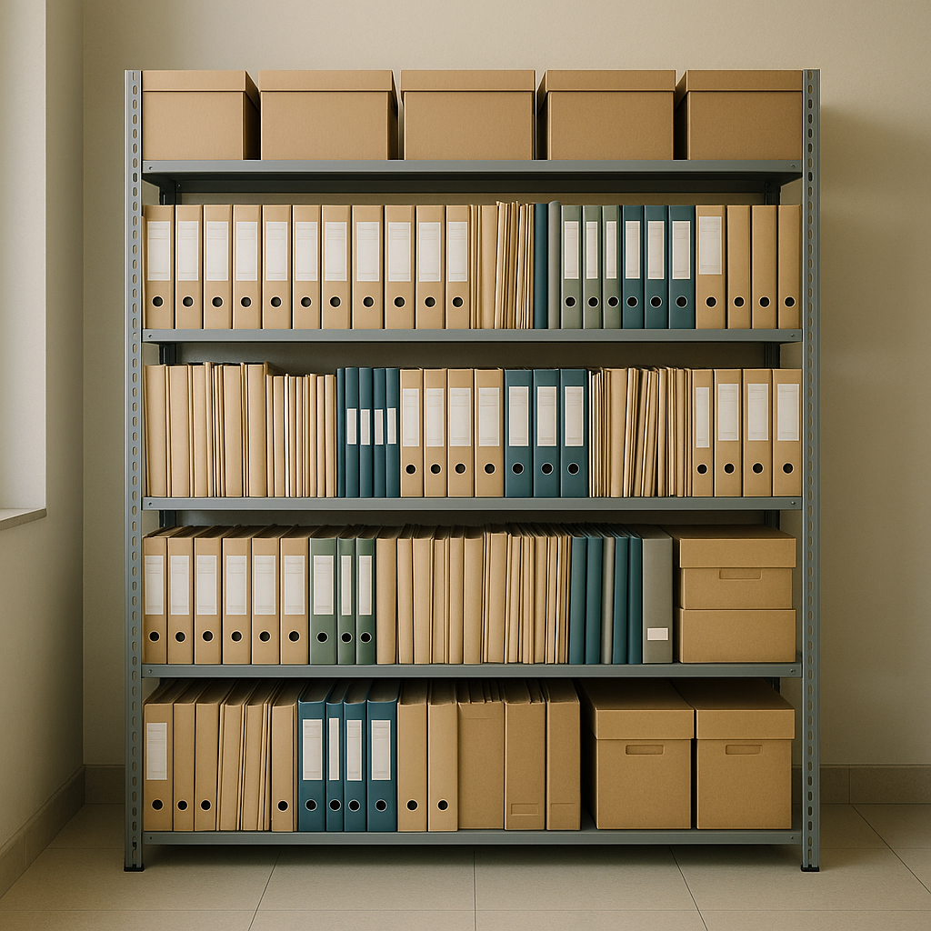Record Room Storage Rack 1