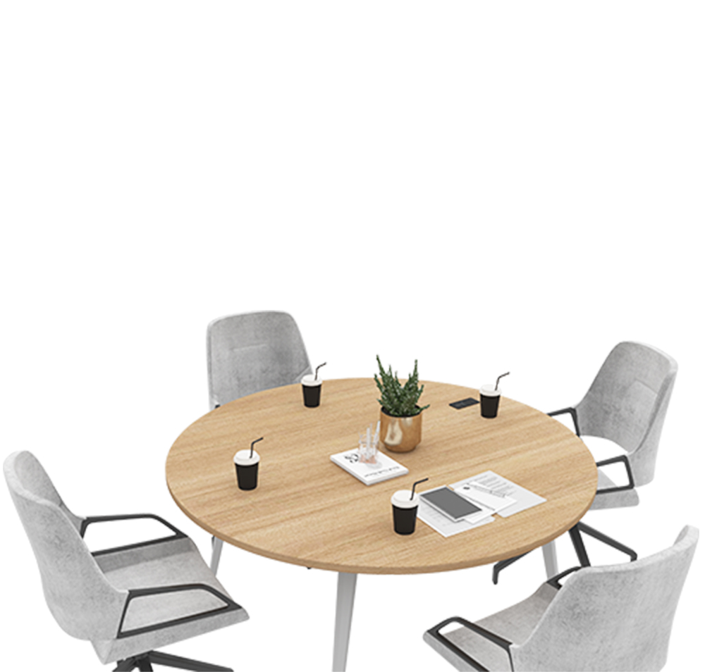 Sleek Round Collab Table 2